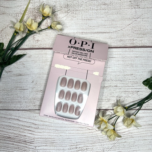 OPI xPRESS/On Short Solid Press On Nails in Don’t Bossa Nova Me Around - Picture 2 of 13